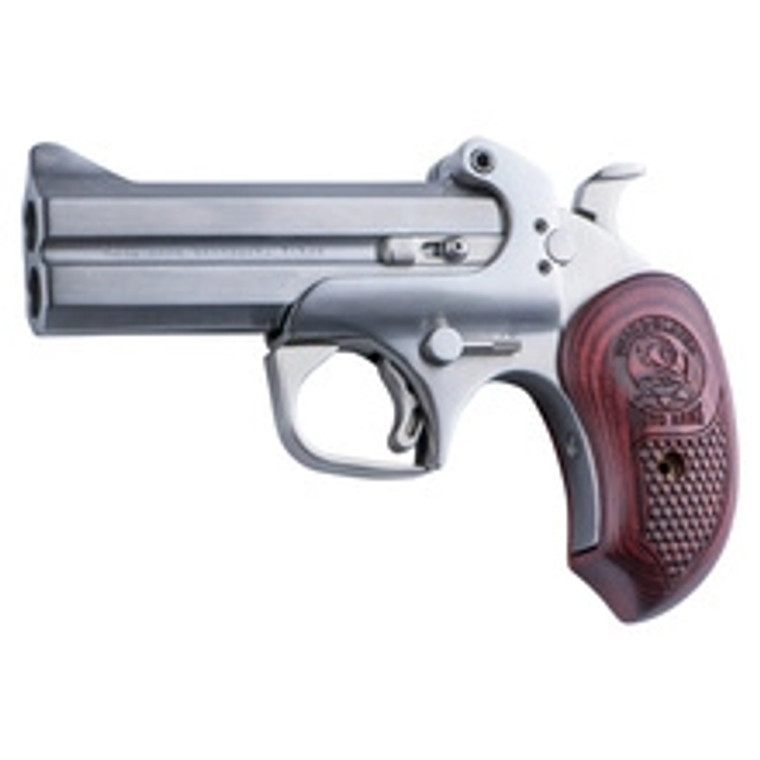 Bond Arms BASS4-357/38 Snake Slayer .357 Mag/.38 Spl 4.25" Rosewood/Stainless Steel