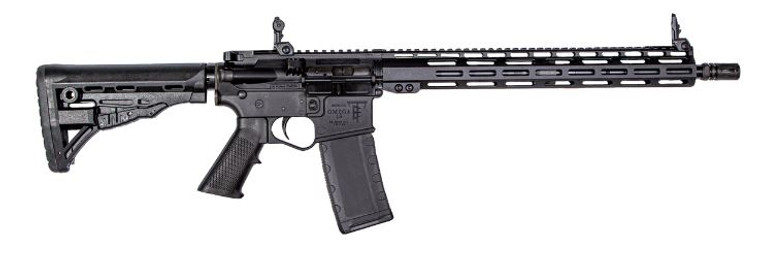 ET Arms  ETAGOMEGA556ML15 RIA Omega-15 5.56x45mm 16" 1:8 BBL 15" MLOK 30+1 W/ Flip Up Sights Black