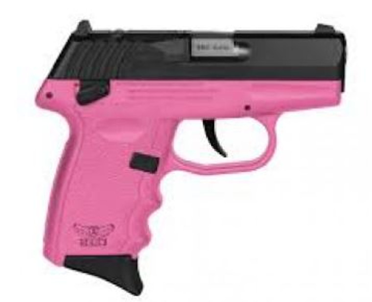 SCCY CPX-4CBPK .380 ACP 2.96" 10+1 DAO Black/Pink
