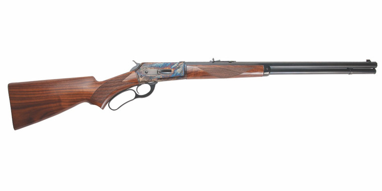 Cimarron AS188645-70PG 1886 Rifle .45/70 26" Deluxe Pistol Grip 8 Rounds Walnut/Case Color Hardened