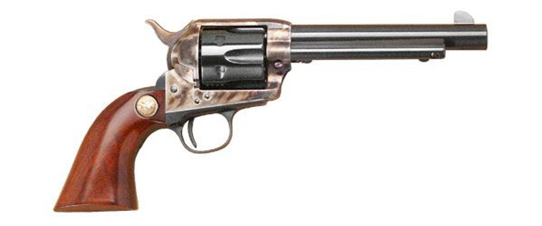 Cimarron MP421 Model P 5.5" Revolver  44 WCF  .44-40 Winchester 6 Rounds Walnut/Color Case Hardened