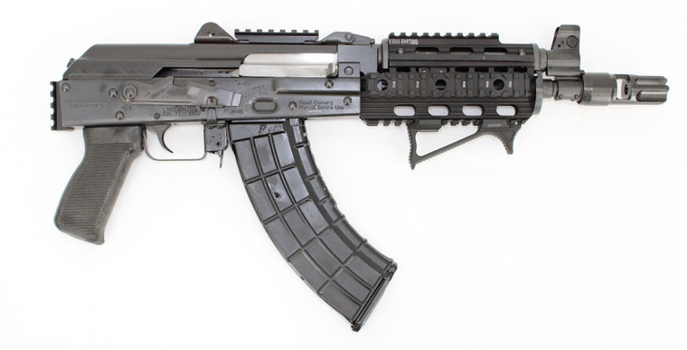 Zastava Arms ZP92762PATM Tactical ZPAP91 AK Pistol 7.62x39 10" 30+1 Black
