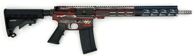 Great Lakes Firearms GL-15 .223 Wylde AR-15 Rifle (Battleworn American Flag)