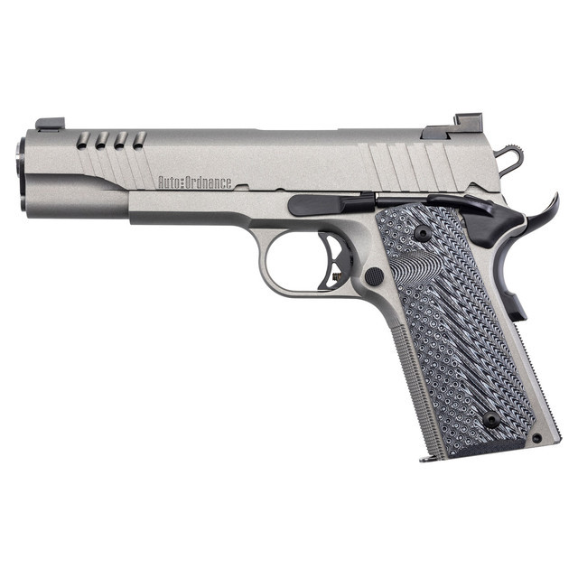 Auto-Ordnance 1911TCAC6 1911A1 .45 ACP 5" Stainless Cerakote 7+1