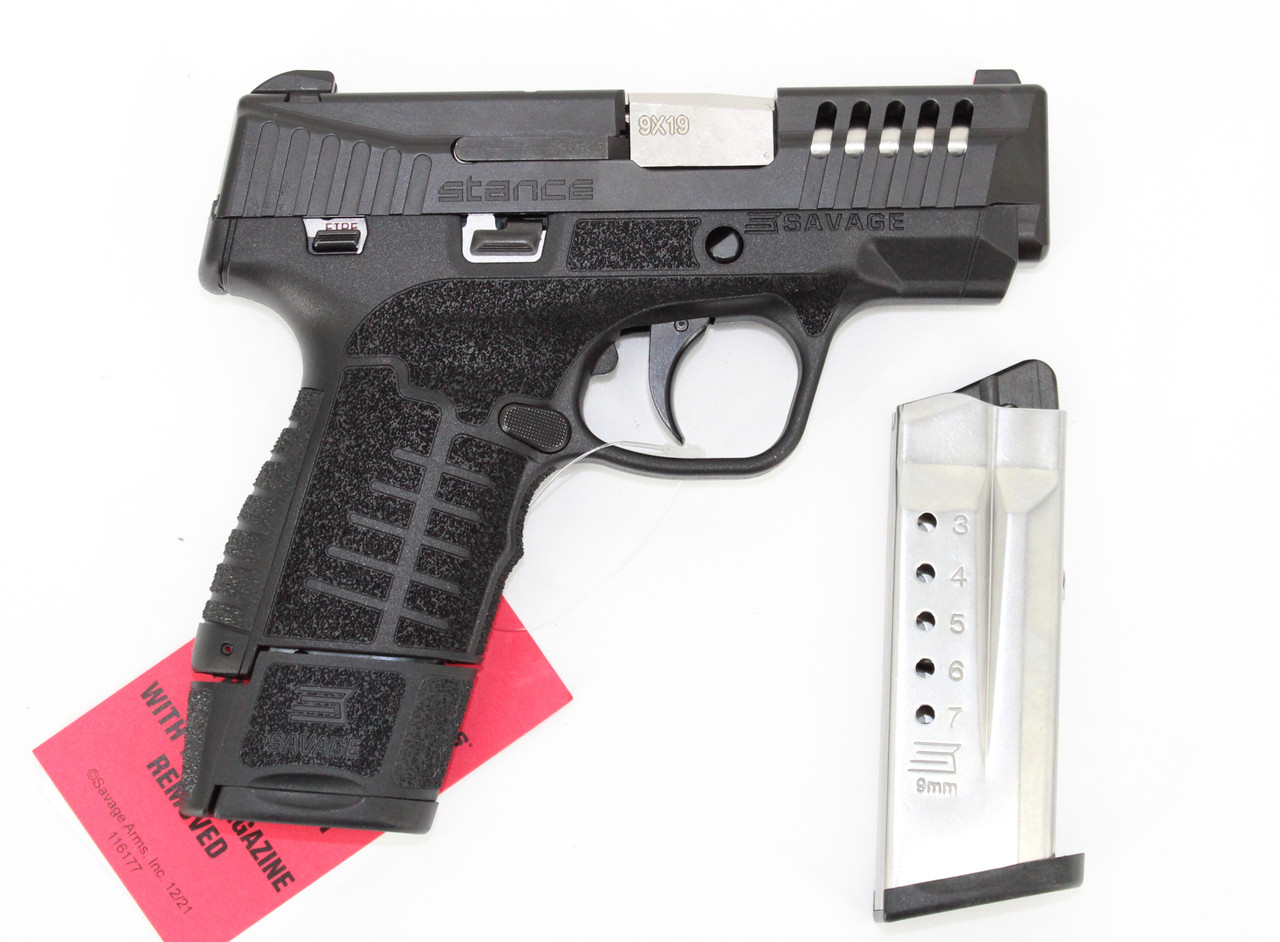 Savage Arms Stance 67034 MC9MS 9mm 3.2in. 7+1/10+1 Black-img-0