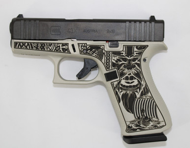 Shark Coast Tactical SHARKG43X-VIKING Glock 43X 9mm 3.4