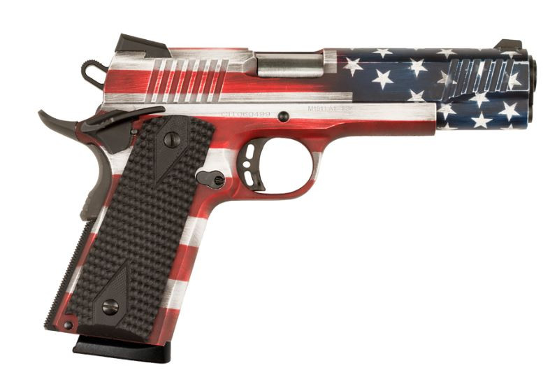 Citadel 1911-A1 45 ACP 5in 10+1 USA Flag Cerakote