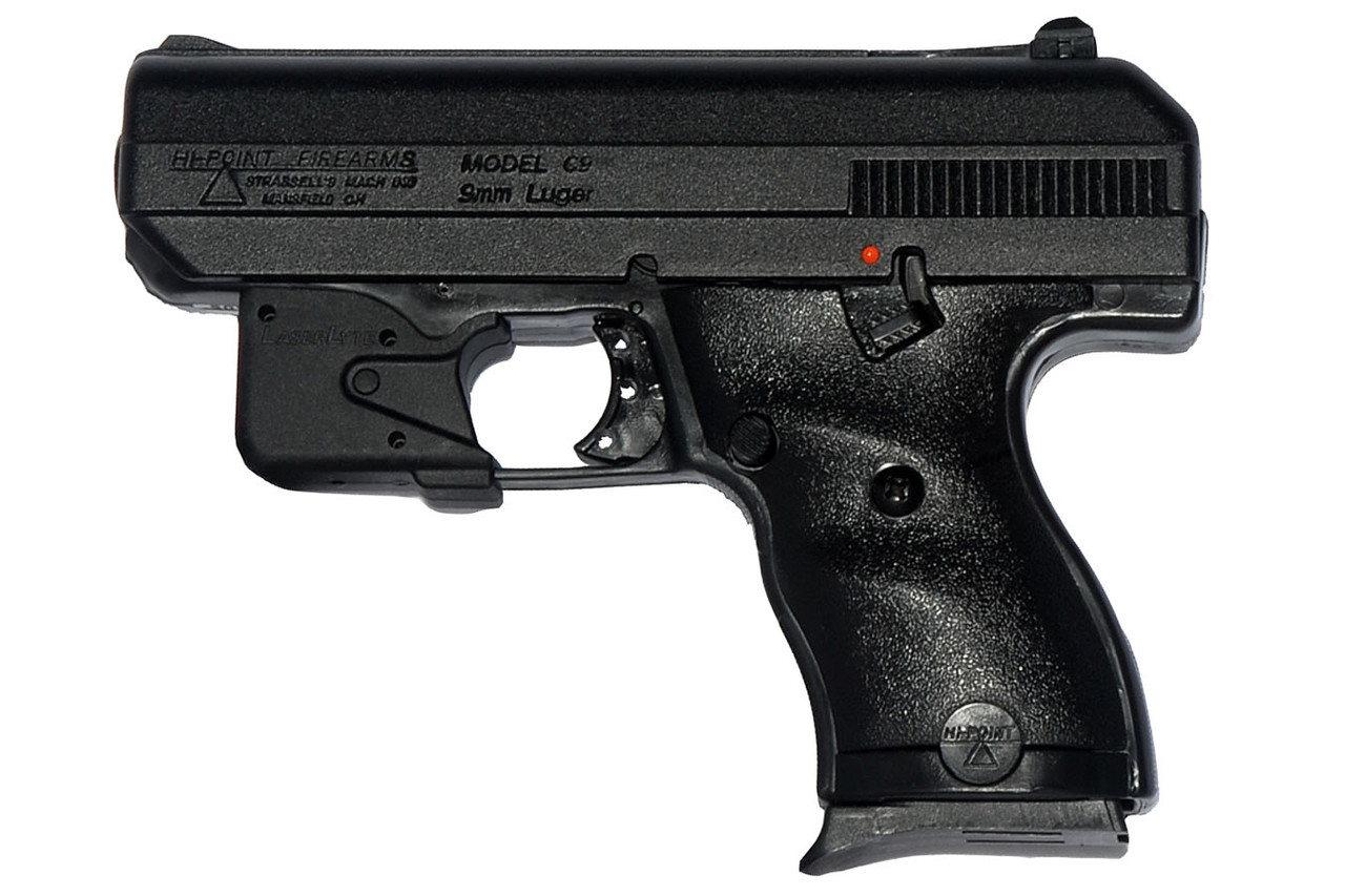 Hi-Point C9 9mm Compact Pistol with Trigger Guard-Mount Laser