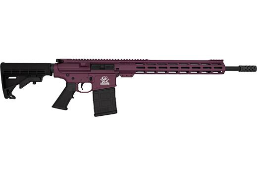 Great Lakes Firearms GLFA AR10 GL-10 .308 Win Semi-Auto Rifle (18" Nitride Barrel, Black Cherry Cerakote)