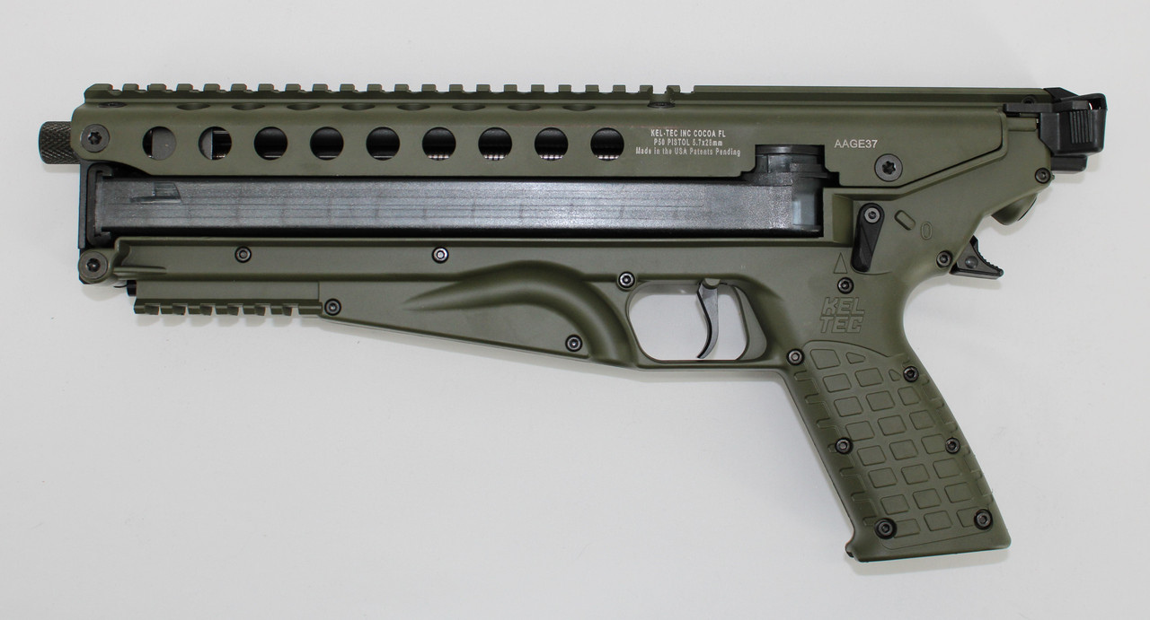 Kel-Tec P50 5.7x28mm Handgun (OD Green)