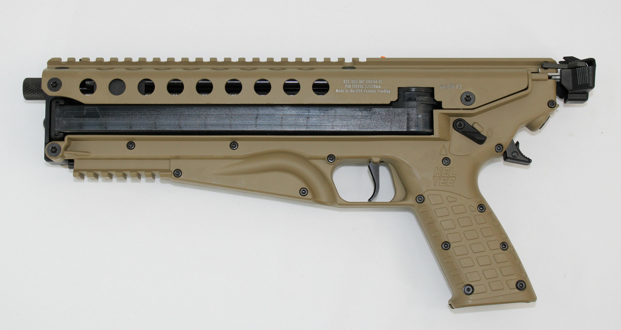 Kel-Tec P50 Handgun 5.7x28mm (P-50) 9.6 in Tan
