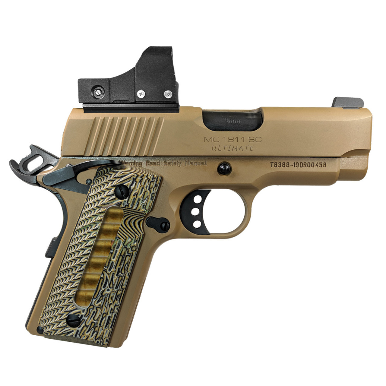 EAA MC1911SC 9mm Semi-Automatic Pistol (Dark Earth)
