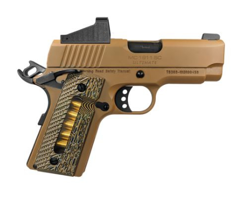 Girsan MC1911 SC Ultimate 390049 .45 ACP 3.4" 6+1 (w/ Optic) Dark Earth