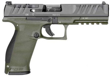 Walther PDP Full Size 9mm 4.5in Two-Tone Green 18+1-img-0