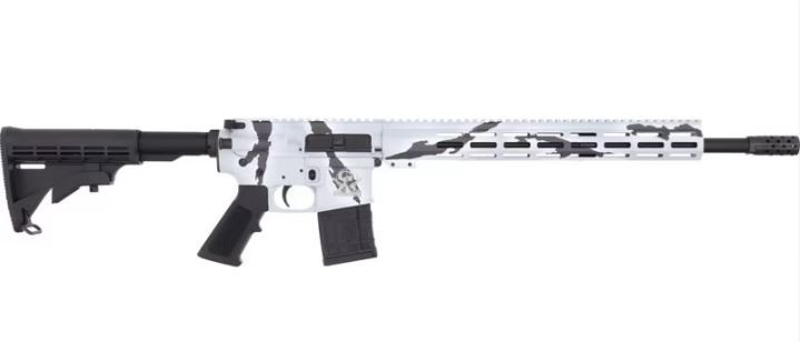 Great Lakes Firearms GL-15 AR-15 .223 Wylde 16" Nitride Rifle (Pursuit Snow Camo)