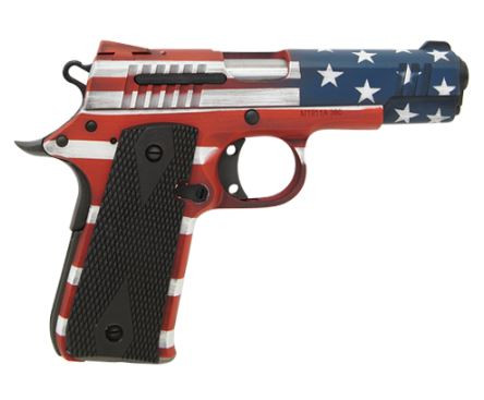 Citadel 1911-A1 Baby Citadel .380 Auto 3.75 USA Flag Cerakote 7rd