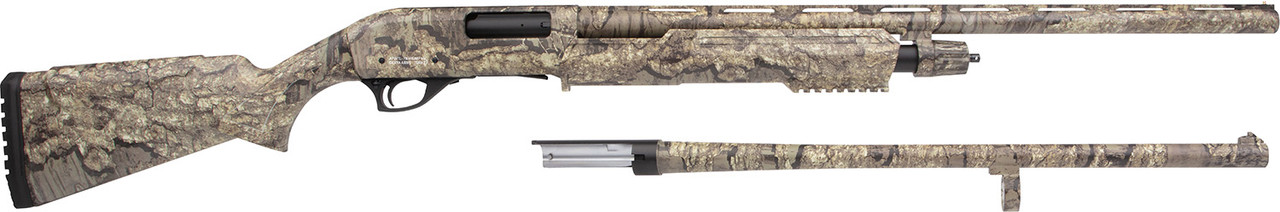 Rock Island Armory YPA12C2224-TIM Youth Pump Action Combo Field/Deer 12 Gauge Shotgun