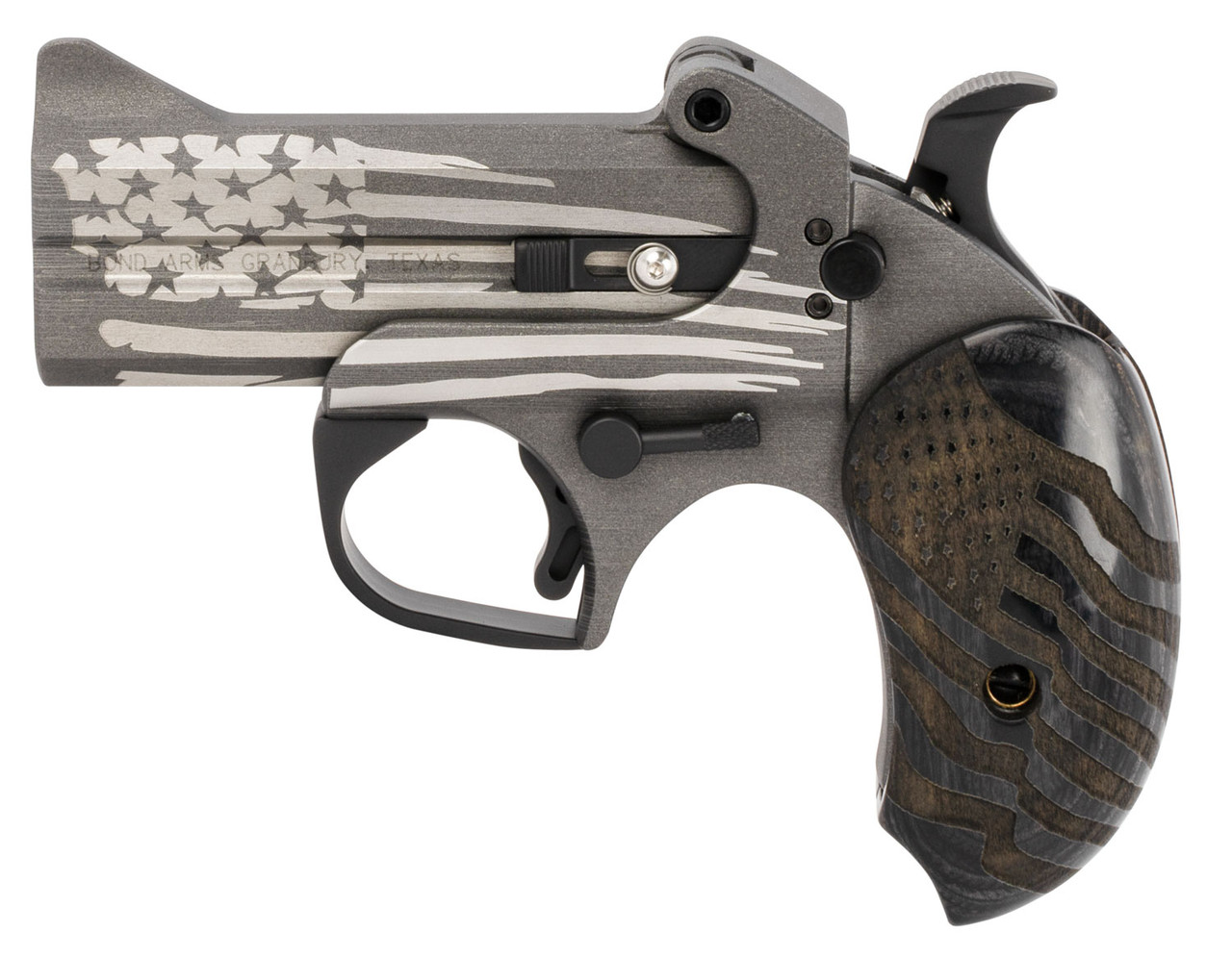 Bond Arms BAOG Old Glory 3.5in. .45 Long Colt/.410 Bore 2 Rounds Stainless-img-0