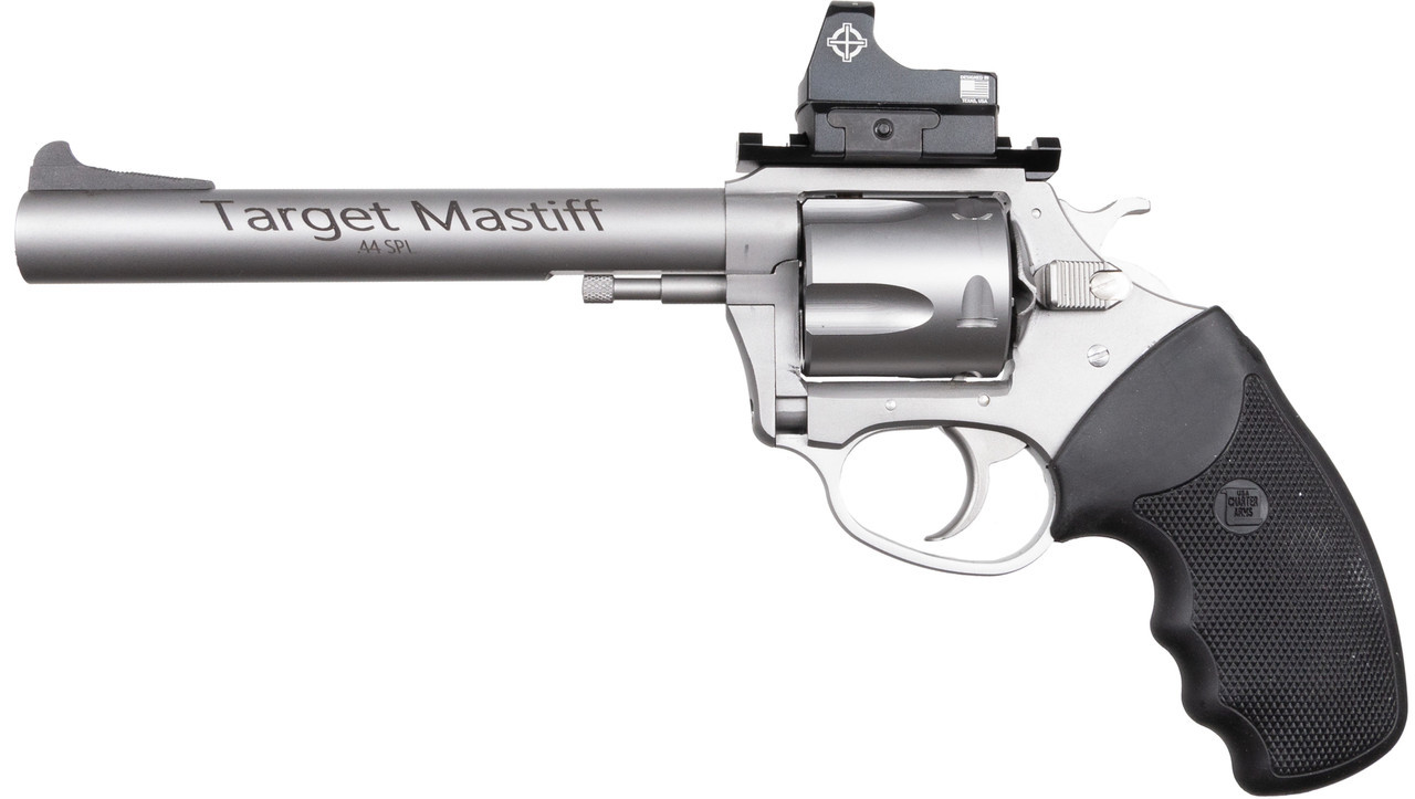 Charter Arms Target Mastiff Revolver .44 Special (6 in, Stainless)