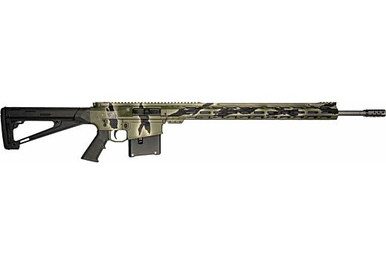 Great Lakes Firearms GL-10 LA AR-10 Style 270 Win 24" Pursuit Green Camo/Stainless Rifle