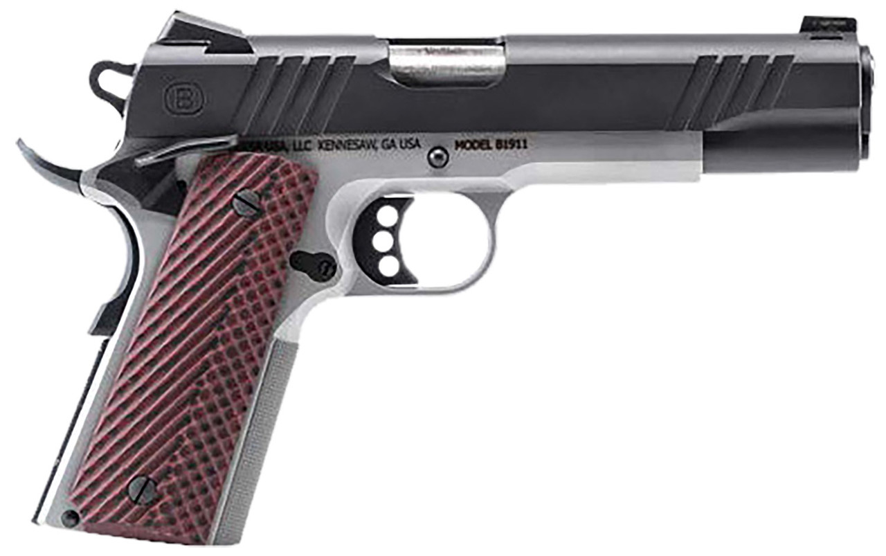 Bersa B1911 .45 ACP 1911 Handgun with Rosewood VZ Grips