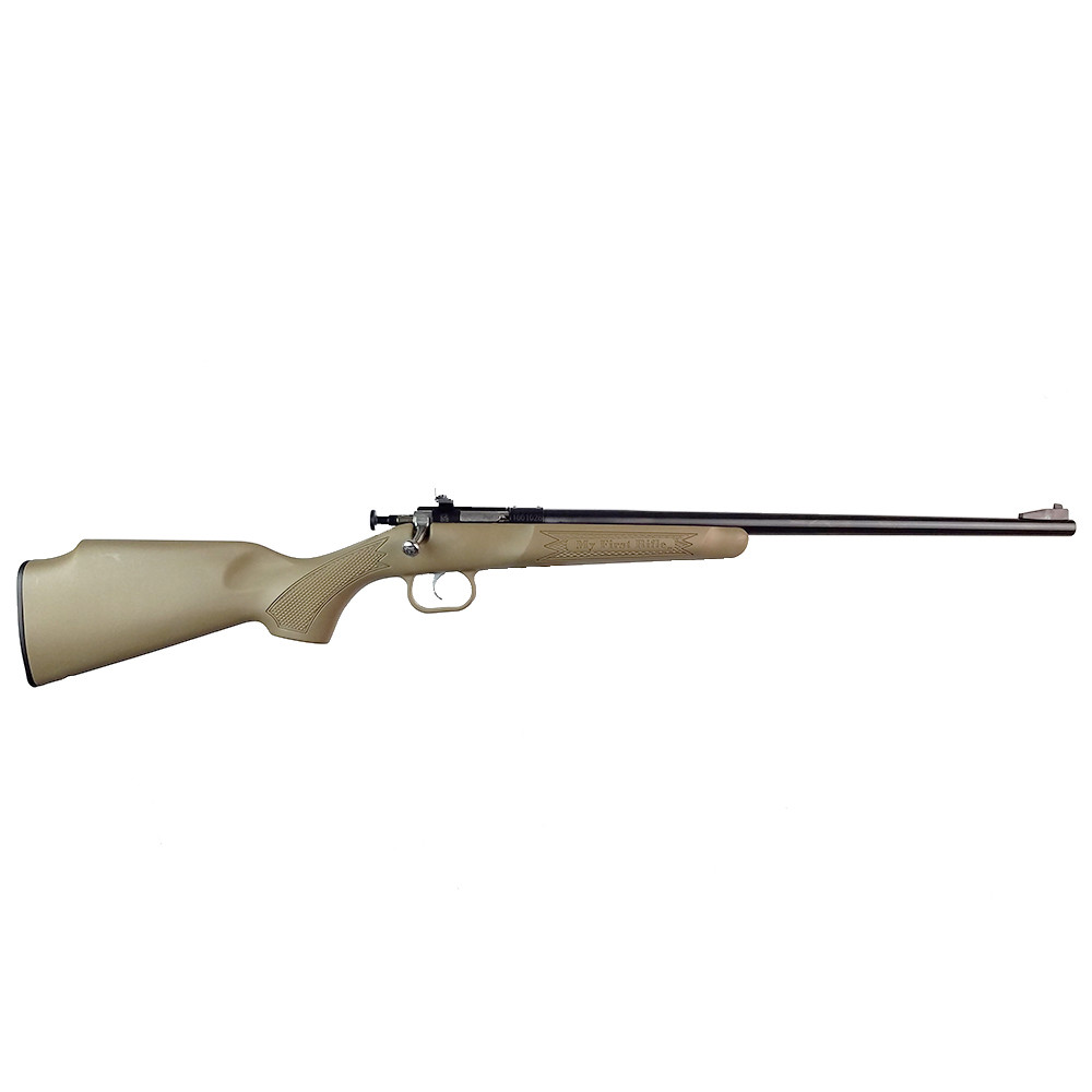 Crickett Rifle .22LR Youth 16.12in. Single Shot KSA235 Blued/Desert Tan Sy-img-0
