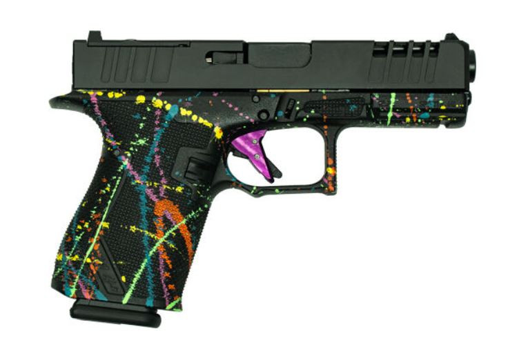 Great Lakes Firearms GL19 Striker 9mm 4" Ported Slide Splatter Black Polymer Frame 15-Round