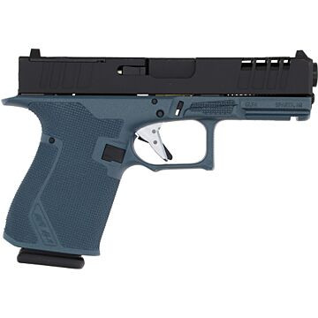 Great Lakes Firearms 19 Striker 9mm Optic-Ready Pistol (GL19BLU) - Blue Titanium, 4"