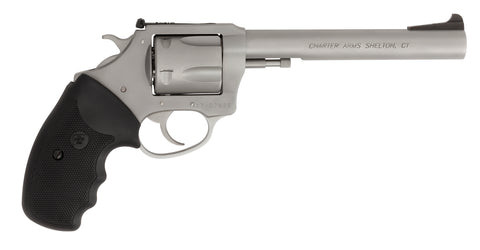 Charter Arms Target Bulldog .44 Special Revolver (6" Stainless)