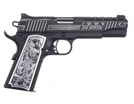 Auto-Ordnance 1911 United We Stand Special Edition Pistol .45 ACP 5 in Black Armor Cerakote 7 rd