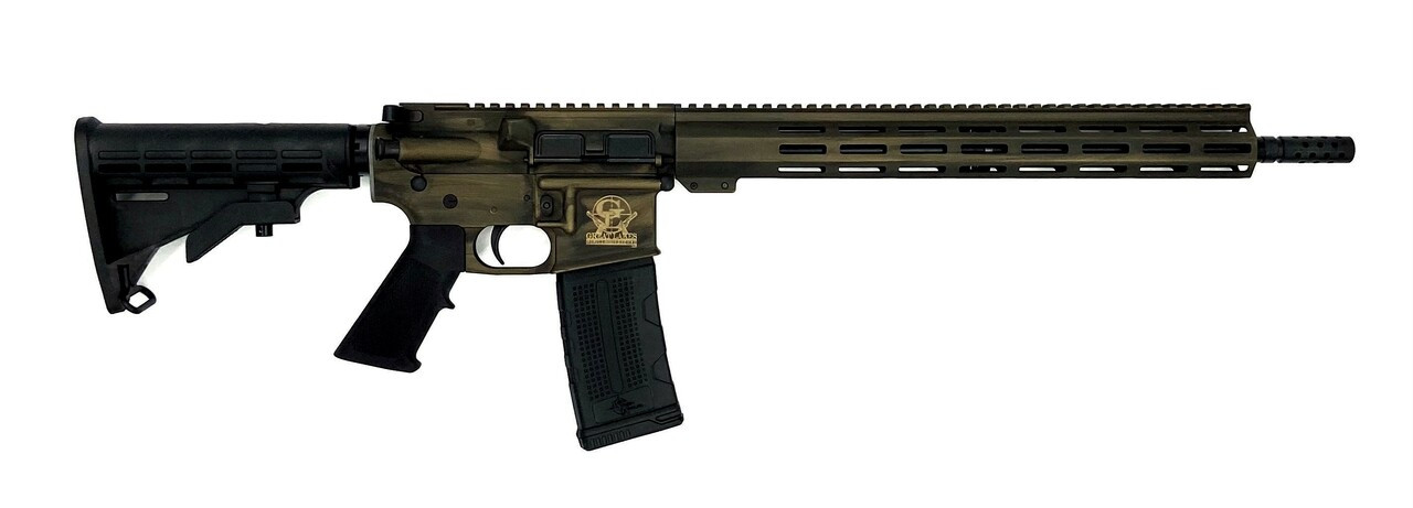 Great Lakes Firearms GL15223B-BRZ 223 Wylde 16in. 30+1 Battleworn Bronze C-img-0