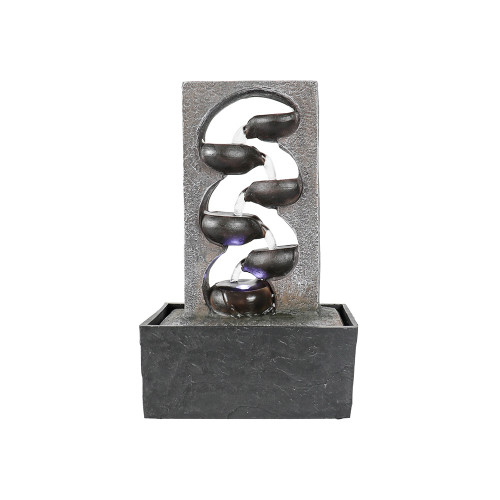 9.5inches Indoor Tabletop Fountains with LED Lights 9.5inches Indoor Tabletop Fountains with LED Lights
