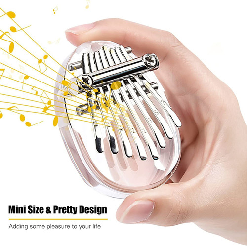 Mini 8 Keys Kalimba Thumb Piano Portable Clear Finger Piano Kalimba Instrument Mini 8 Keys Kalimba Thumb Piano Portable Clear Finger Piano Kalimba Instrument