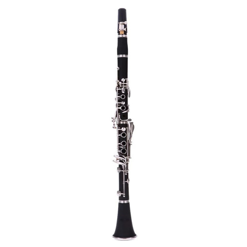 Clarinet Bakelite 17 Key Bâ™ Flat Soprano Nickel Plating Exquisite with Cleaning Cloth Gloves 10 Reeds Screwdriver Woodwind Instruments Clarinet Bakelite 17 Key Bâ™ Flat Soprano Nickel Plating Exquisite with Cleaning Cloth Gloves 10 Reeds Screwdriver Woodwind Instruments