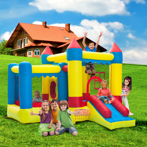 3.2*3*2.5m 420D Thick Oxford Cloth Inflatable Bounce House Castle Ball Pit Jumper Kids Play Castle Multicolor 3.2*3*2.5m 420D Thick Oxford Cloth Inflatable Bounce House Castle Ball Pit Jumper Kids Play Castle Multicolor