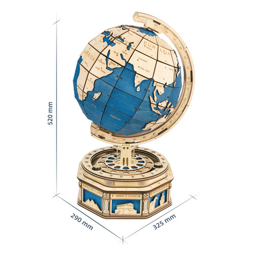Robotime Globe Earth 567pcs 3D Wooden Puzzle Games Ocean Map Ball Assemble Model Toys Xms Gift for Children Boys Dropshipping Robotime Globe Earth 567pcs 3D Wooden Puzzle Games Ocean Map Ball Assemble Model Toys Xms Gift for Children Boys Dropshipping