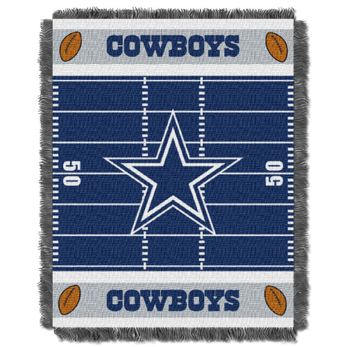 Cowboys OFFICIAL National Football League, "Field" Baby 36"x 46" Triple Woven Jacquard Throw by The Northwest Company Cowboys OFFICIAL National Football League, "Field" Baby 36"x 46" Triple Woven Jacquard Throw by The Northwest Company