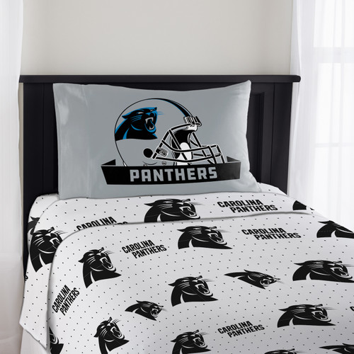 NFL 820 Panthers Twin Sheet Set Monument OFFICIAL "Monument" Twin Sheet Set NFL 820 Panthers Twin Sheet Set Monument OFFICIAL "Monument" Twin Sheet Set