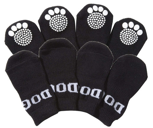 Pet Socks W/ Rubberized Soles Pet Socks W/ Rubberized Soles
