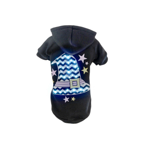 Pet Life LED Lighting Magical Hat Hooded Sweater Pet Costume Pet Life LED Lighting Magical Hat Hooded Sweater Pet Costume