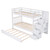 Twin over Twin/Full Bunk Bed with Twin Size Trundle Twin over Twin/Full Bunk Bed with Twin Size Trundle