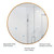24" Wall Circle Mirror Large Round Gold Farmhouse Circular Mirror for Wall Decor Big Bathroom Make Up Vanity Mirror Entryway Mirror 24" Wall Circle Mirror Large Round Gold Farmhouse Circular Mirror for Wall Decor Big Bathroom Make Up Vanity Mirror Entryway Mirror