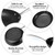 Nonstick Stainless Steel Cookware set for Kitchen, Scratch-Resistant Durable Nonstick Milk Pot Frying Pans and Soup Pot with Stay Cool Handles & Tempered Glass Lid, Dishwasher-Safe 13-pieces Nonstick Stainless Steel Cookware set for Kitchen, Scratch-Resistant Durable Nonstick Milk Pot Frying Pans and Soup Pot with Stay Cool Handles & Tempered Glass Lid, Dishwasher-Safe 13-pieces
