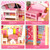 Dollhouse, Toy Family House with 7 pcs Furniture, Play Accessories Dollhouse, Toy Family House with 7 pcs Furniture, Play Accessories