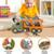 Toy Dinosaur Transport Truck Including T-Rex, Pterodactyl, Brachiosaurus Toy Dinosaur Transport Truck Including T-Rex, Pterodactyl, Brachiosaurus
