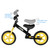 Kids Balance Bike Height Adjustable Yellow YF Kids Balance Bike Height Adjustable Yellow YF