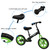 Kids Balance Bike Height Adjustable Green YF Kids Balance Bike Height Adjustable Green YF