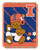 Illinois OFFICIAL Collegiate "Half Court" Baby Woven Jacquard Throw