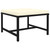 Sectional Footrest with Cushion Black Poly Rattan Sectional Footrest with Cushion Black Poly Rattan