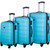 3 in 1 Luggage Set Hardside Spinner Suitcase with TSA Lock